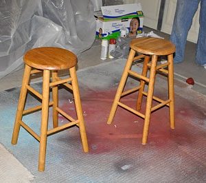 Backless bar stool thumbnail