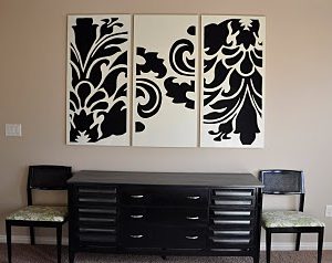 Decorative Wall Art is hung. thumbnail