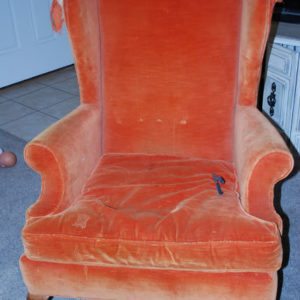 Wingback chair project thumbnail