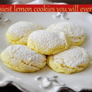 Lemon Cookie Recipe {easy peasy} thumbnail