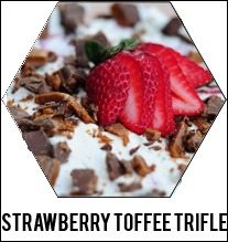 Strawberry Brownie Toffee Trifle Dessert {All Things Delicious} thumbnail