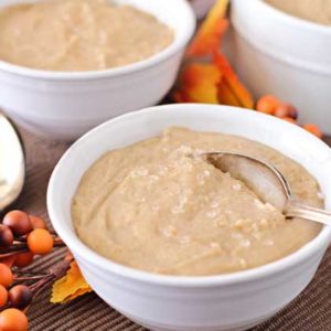 Salted Caramel Pumpkin Spice Pudding thumbnail