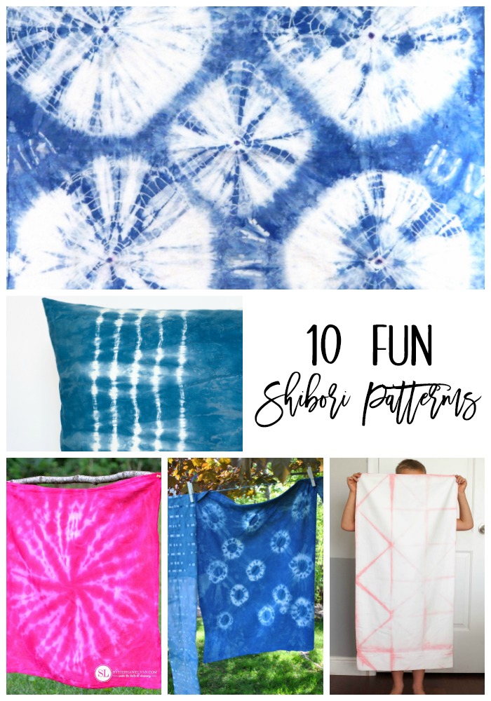 10 Fun Shibori Patterns | All Things Thrifty | Bloglovin’