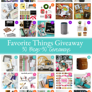 Favorite Things Giveaway thumbnail