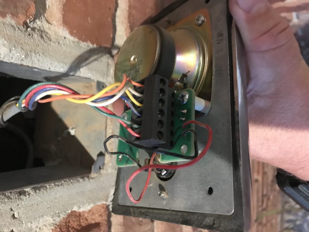 doorbell speaker system