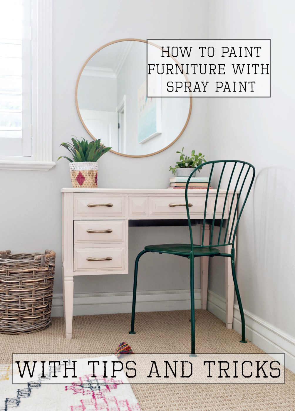 How to Spray Paint Furniture  Paint furniture, Spray paint